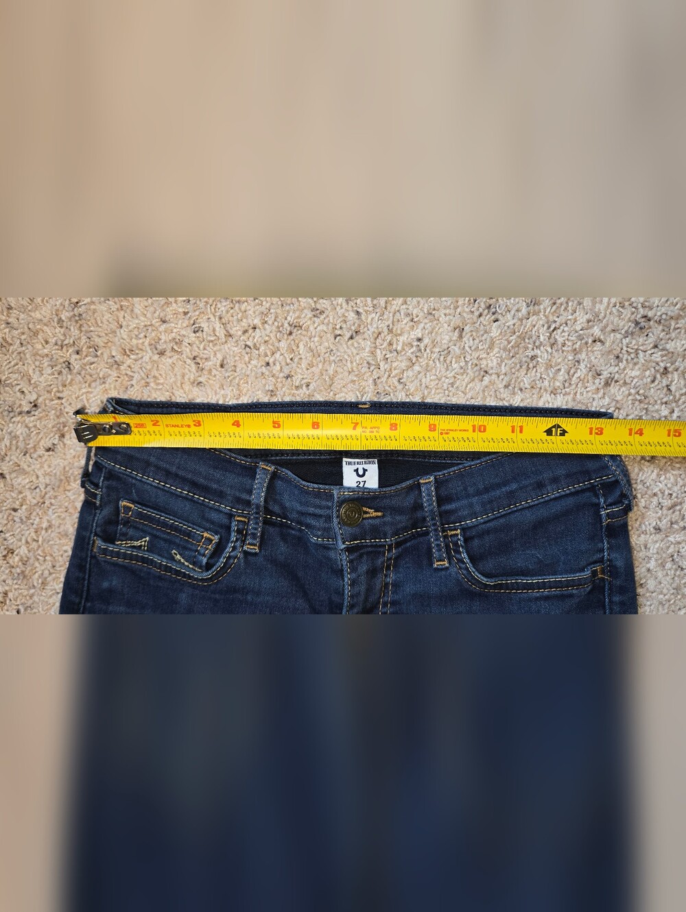 True Religion Sz 27 Halle + Casey Skinny Jeans 3 Pair - Picture 12 of 16